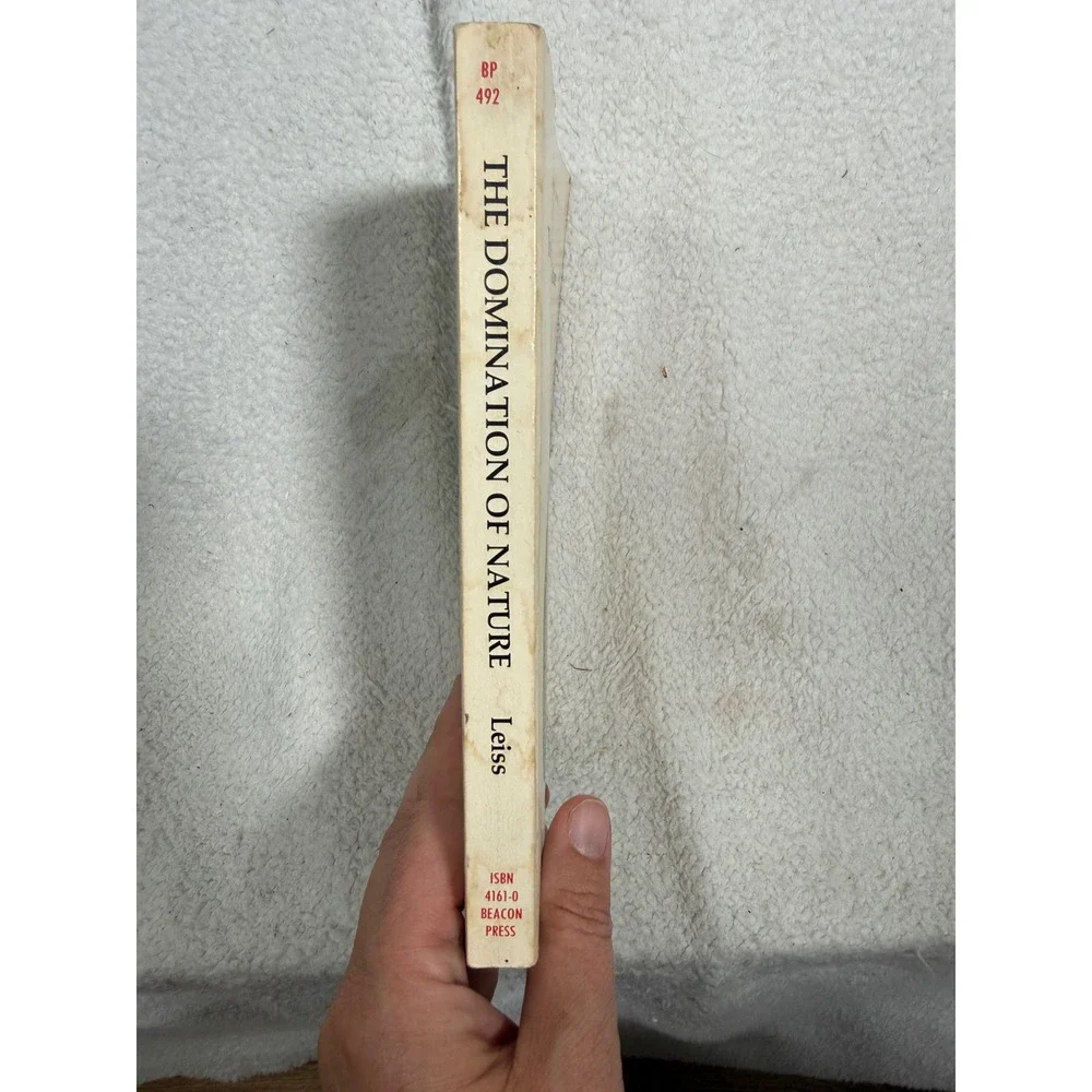 The Domination of Nature William Leiss Paperback 1974